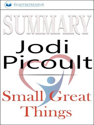 cover image of Summary of Small Great Things